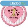Els szletsnap Pink flia lufi 36 cm