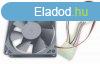 Gembird FANCASE-4 80mm PC case fan sleeve bearing, 4 pin pow