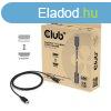 Club3D DisplayPort 1.4 to HDMI 4K60Hz Cable with HDR Black