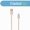 SBOX USB A Male -> Lightning cable 1,5m Rose Gold