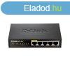 D-Link DES-1005P 5-Port Fast Ethernet PoE Unmanaged Desktop 