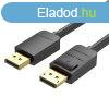 Vention Displayport cable 1,5m Black