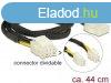 DeLock Extension Cable Power 8 pin EPS male (2x4 pin) > 8