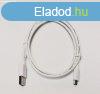 Hama microUSB cable 1m White