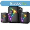 Advance Soundphonics 11W RMS RGB Bluetooth Speaker Black