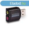 AXAGON ADA-17 HQ MINI AUDIO 2.0 USB Hangkártya