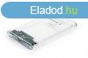 Gembird 2,5" EE2-U3S-5-S USB3.0 Enclosure Transparent