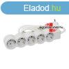 Legrand Elosztsor Standard 5x2P+F, 3 m vezetkkel, fehr-sz