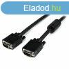VGA-kbel Startech MXTMMHQ15M Fekete MOST 43312 HELYETT 3222