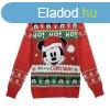 Frfi Jumper Mickey Mouse Piros MOST 25515 HELYETT 11914 Ft-