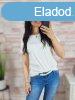 Kereknyak, rvid ujj, pamut basic fels S-XL-ig