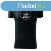 DRAGOWA fitness póló muscle army biceps, fekete 180g/m2