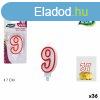Gyertya kszlet Algon Piros (36 Rgysg) MOST 7781 HELYETT 43