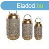 Gyertyatart Szett Home ESPRIT Fehr Aranysrga Fm 25 x 25 