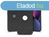 Apple iPhone 13 szilikon htlap - Carbon Logo - fekete