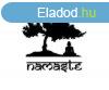 Meditáló Buddha Fali Dekoráció "Namaste" Feliratta