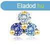 14K srga arany ajak s ll piercing - kerek cirknik a kk