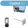ll kltri lmpa, fekete 40 cm fldelt tskvel s kbelh