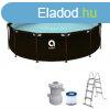 Avenli Frame Plus medenceszett kralak barna rattan hats 
