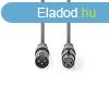 Nedis COTG15010GY200 XLR 3 ts dug | XLR 3 ts aljzat, 20m