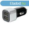 Lampa, Szivargyjt 2xUsb, 4,8A 12/24V
