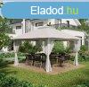Hollywood kerti sszecsukhat pavilon pergola 4x4x3m fggnn