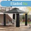 Sunny Kerti pavilon pergola dupla tetvel fggnykkel  3x3 