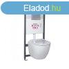 Delos Chrome falba pthet WC tartly szett