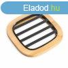 Tnyraltt DKD Home Decor 17 x 17 x 1 cm Termszetes Feket