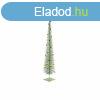Karcsonyfa DKD Home Decor Piros Zld Manyag 22 x 22 x 120 