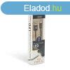 Delight 55442C-BK USB Type-C Adat- s Tltkbel, 1 m, Feket
