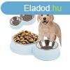 Kt tl kutyknak s macskknak, fm anyagbl, tel s vz s
