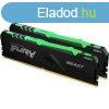 Kingston 16GB DDR5 5200MHz Kit(2x8GB) Fury Beast RGB