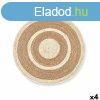 Sznyeg GiftDecor 94282 Termszetes Esparto 100 x 2 x 100 cm