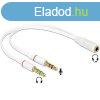 DELOCK talakt Headset Stereo jack 1x 3.5mm 4 pin female &