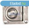 Fedlnyit retesz kulccsal inox 55x65 mm EVA